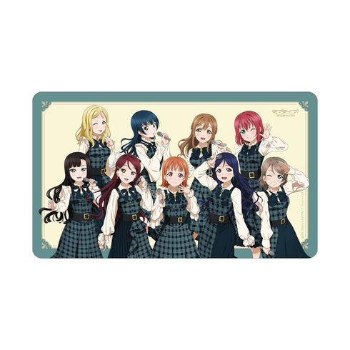 『ラブライブ!サンシャイン!!』描き下ろし 集合 チェックワンピース衣装ver. マルチデスクマット【202510再販】